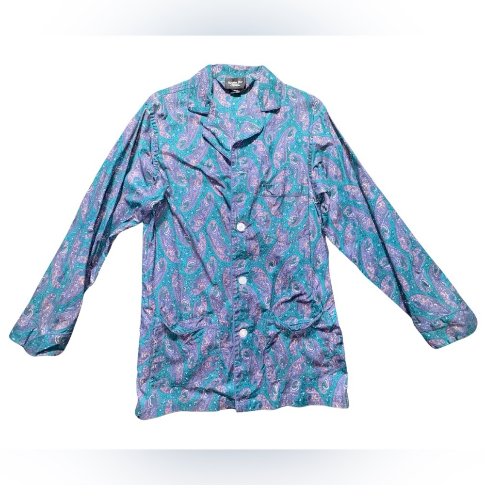 Vintage Dior
Paisley Button-Up Shirt